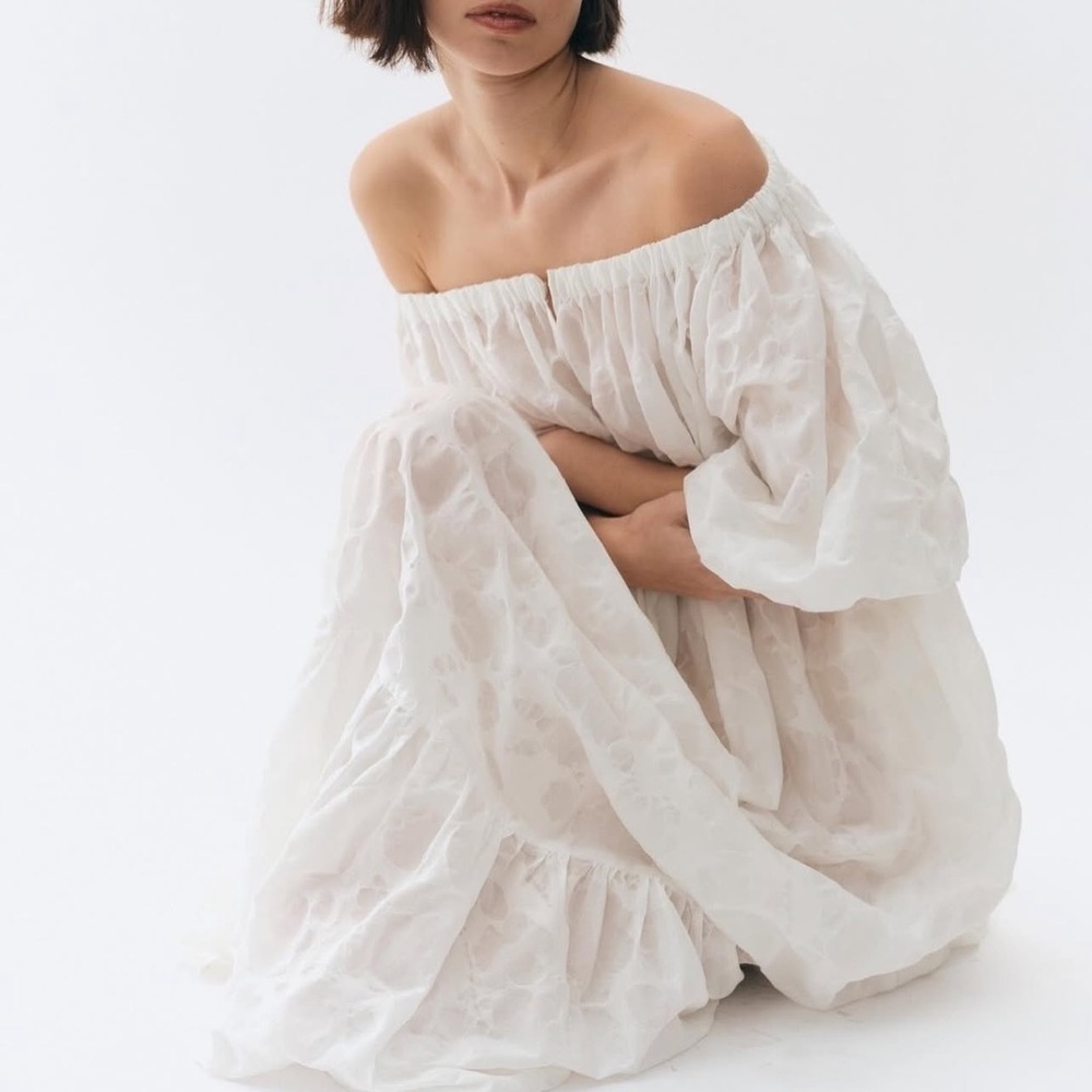Enza Costa off the shoulder dress